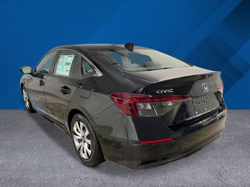 Crystal Black Pearl 2026 Honda Civic LX