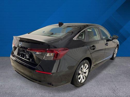 Crystal Black Pearl 2026 Honda Civic LX