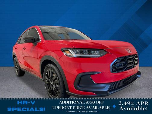 Milano Red 2026 Honda HR-V AWD Sport