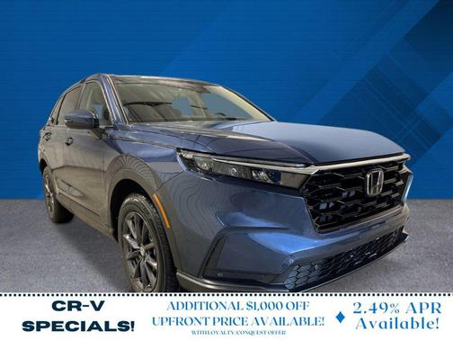 Canyon River Blue Metallic 2026 Honda CR-V EX-L AWD