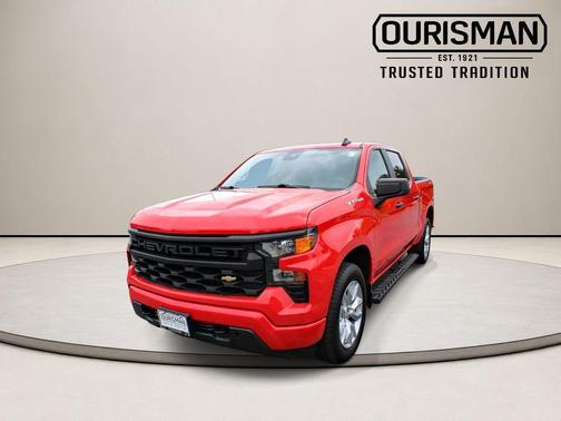 Red Hot 2022 Chevrolet Silverado 1500 Custom