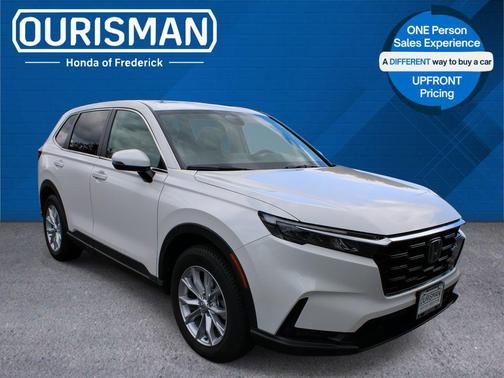 Platinum White Pearl 2024 Honda CR-V EX-L AWD
