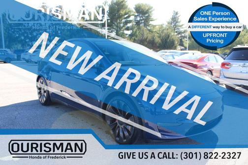 Dark Blue 2021 Tesla Model Y Performance Dual Motor All-Wheel Drive