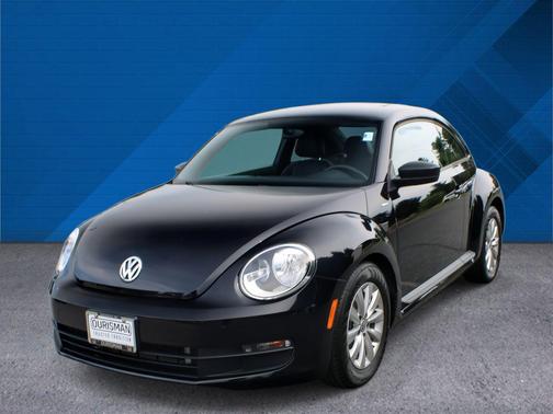 Deep Black Pearl 2016 Volkswagen Beetle 1.8T Wolfsburg Edition w/PZEV