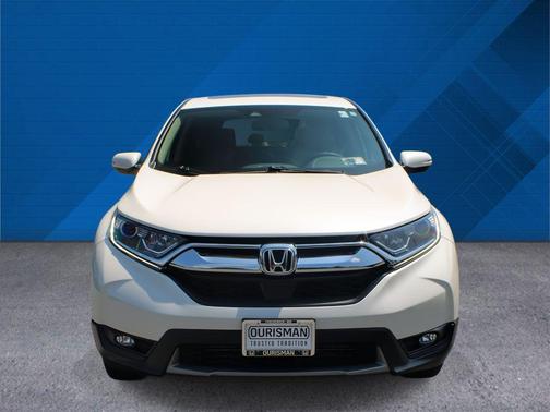 White Diamond Pearl 2017 Honda CR-V EX-L