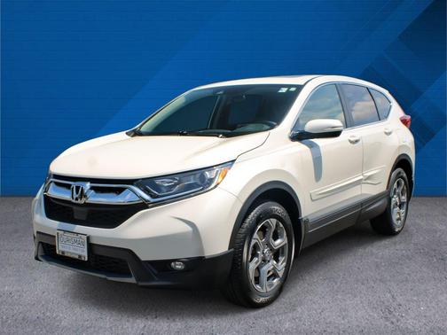 White Diamond Pearl 2017 Honda CR-V EX-L