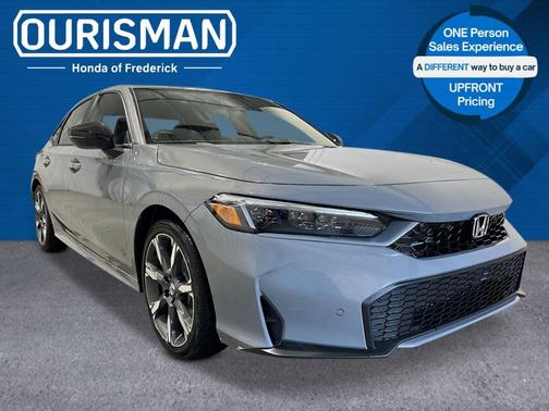 Urban Gray Pearl 2026 Honda Civic Hybrid Sport Touring