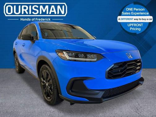 Boost Blue Pearl 2026 Honda HR-V AWD Sport