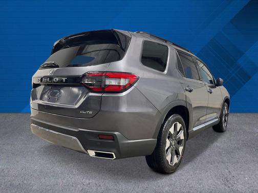 Modern Steel Metallic 2026 Honda Pilot Elite