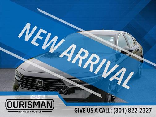 Crystal Black Pearl 2023 Honda Accord Hybrid Sport