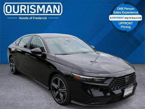 Crystal Black Pearl 2023 Honda Accord Hybrid Sport