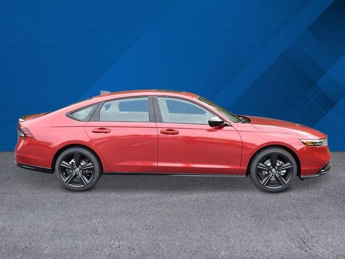 Radiant Red Metallic 2026 Honda Accord Hybrid Sport-L
