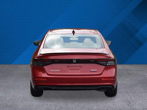 Radiant Red Metallic 2026 Honda Accord Hybrid Sport-L