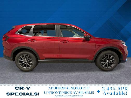 Radiant Red Metallic 2026 Honda CR-V EX-L AWD
