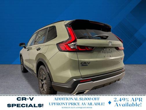 Ash Green Metallic 2026 Honda CR-V Hybrid TrailSport AWD