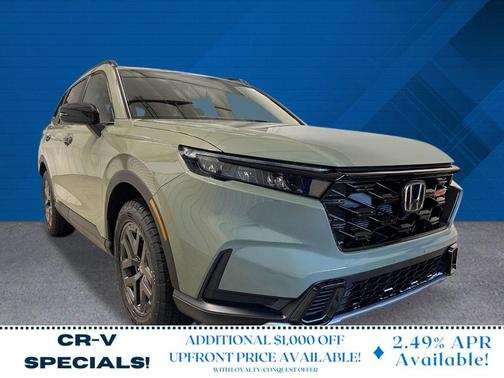 Ash Green Metallic 2026 Honda CR-V Hybrid TrailSport AWD
