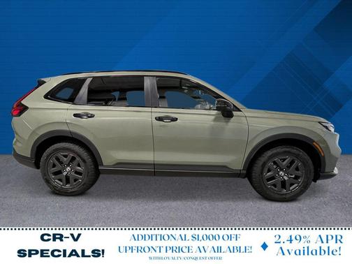 Ash Green Metallic 2026 Honda CR-V Hybrid TrailSport AWD