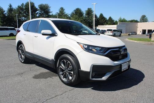 Platinum White Pearl 2021 Honda CR-V AWD EX-L