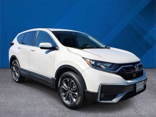Platinum White Pearl 2021 Honda CR-V AWD EX-L