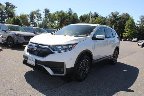 Platinum White Pearl 2021 Honda CR-V AWD EX-L