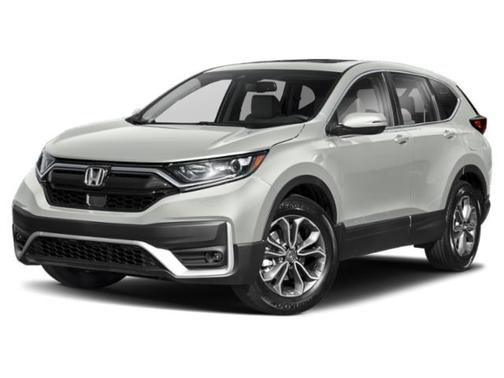 Platinum White Pearl 2021 Honda CR-V AWD EX-L
