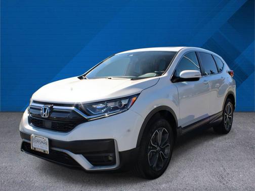 Platinum White Pearl 2021 Honda CR-V AWD EX-L