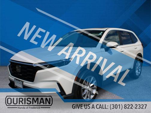 Platinum White Pearl 2023 Honda CR-V EX-L