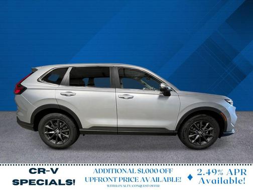 Solar Silver Metallic 2026 Honda CR-V EX-L AWD