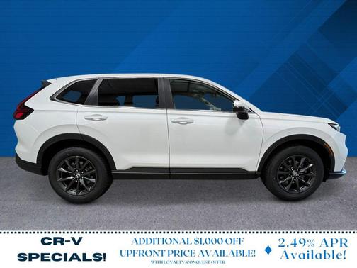 Platinum White Pearl 2026 Honda CR-V EX-L AWD