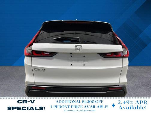 Platinum White Pearl 2026 Honda CR-V EX-L AWD