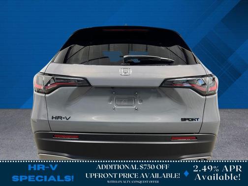 Urban Gray Pearl 2026 Honda HR-V AWD Sport