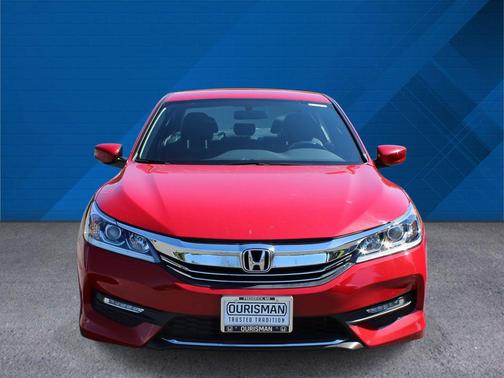 Red 2016 Honda Accord Sport