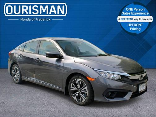 Modern Steel Metallic 2018 Honda Civic EX-L