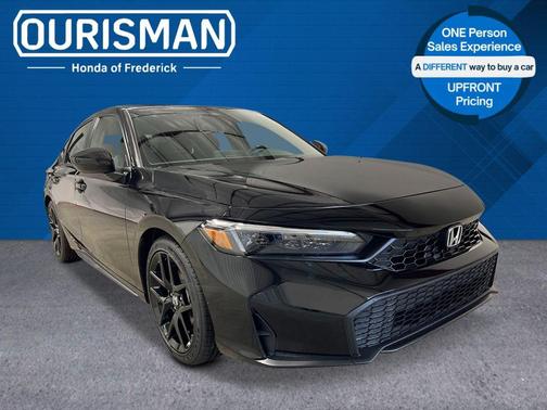 Crystal Black Pearl 2026 Honda Civic Sport