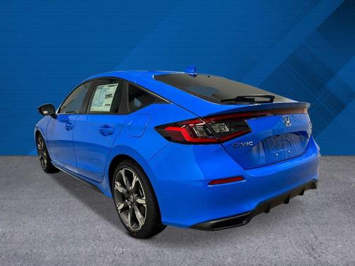 Boost Blue Pearl 2026 Honda Civic Hybrid Sport Touring