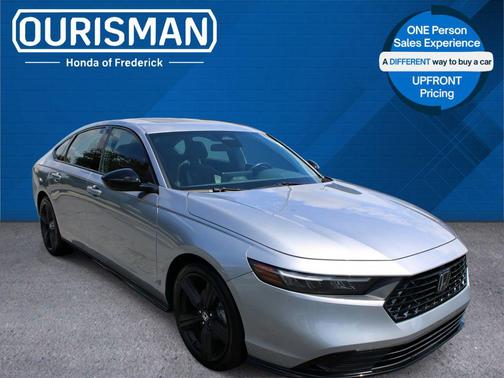 Lunar Silver Metallic 2023 Honda Accord Hybrid Sport-L