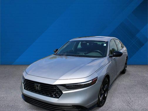 Lunar Silver Metallic 2023 Honda Accord Hybrid Sport-L