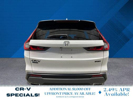 Platinum White Pearl 2026 Honda CR-V Hybrid Sport AWD