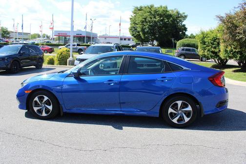 Light Blue 2021 Honda Civic LX