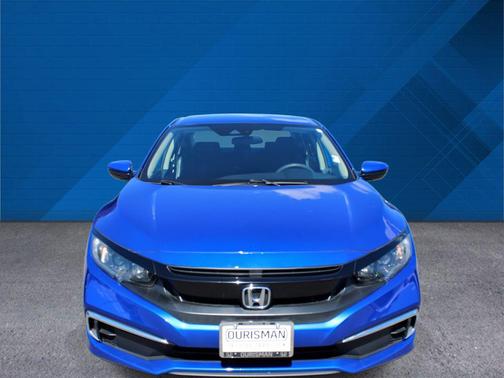 Light Blue 2021 Honda Civic LX