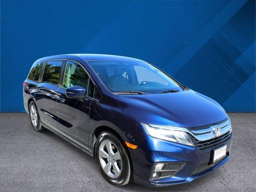 Obsidian Blue Pearl 2019 Honda Odyssey EX