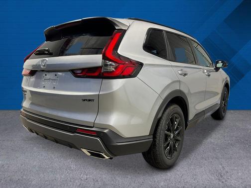 Solar Silver Metallic 2026 Honda CR-V Hybrid Sport-L AWD