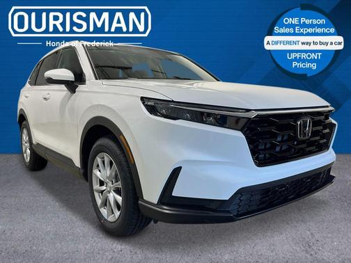 Platinum White Pearl 2026 Honda CR-V EX AWD