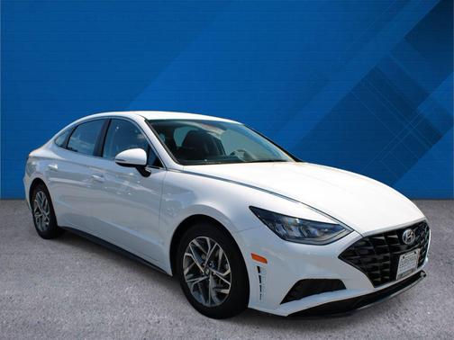 Serenity White 2023 Hyundai SONATA SEL