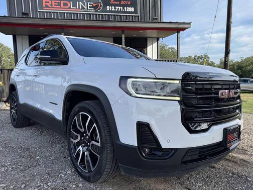 White 2021 GMC Acadia SLT 4dr SUV