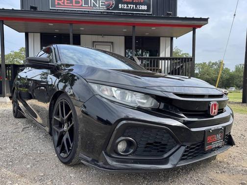 Black 2017 Honda Civic Si