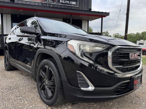 Black 2018 GMC Terrain SLE