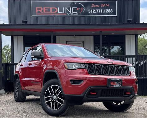 Red 2018 Jeep Grand Cherokee Trailhawk