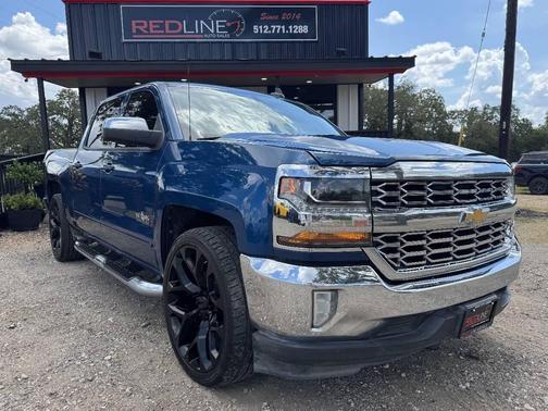 Deep Ocean Blue Metallic 2018 Chevrolet Silverado 1500 1LT
