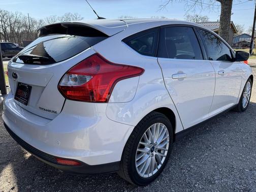 White 2013 Ford Focus Titanium